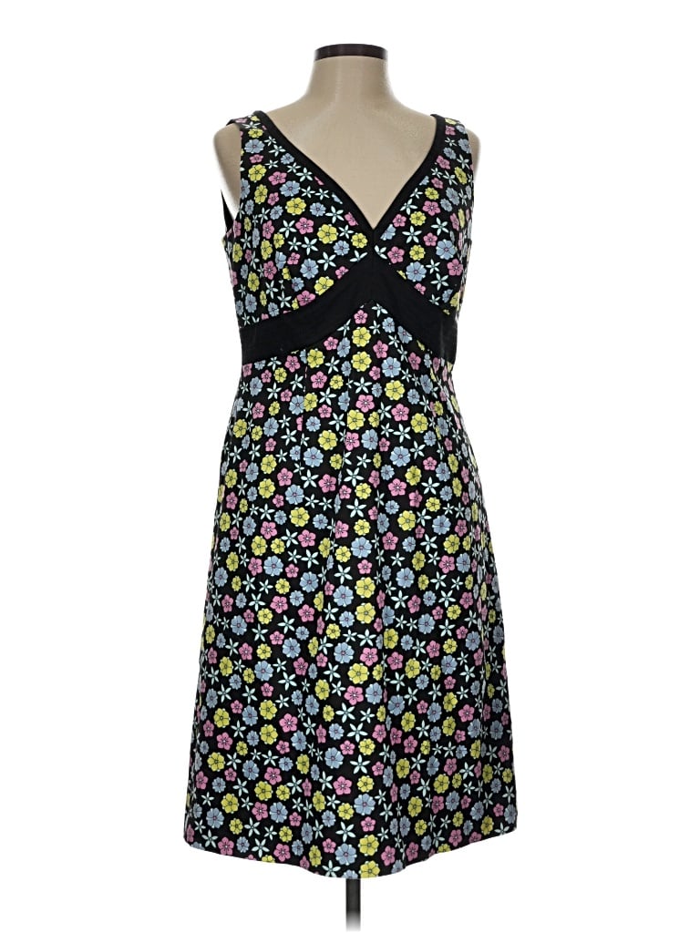 Pre-owned Sigrid Olsen Cocktail Dress In Black