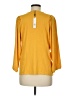 Chico's Yellow 3/4 Sleeve Top Size M - photo 2