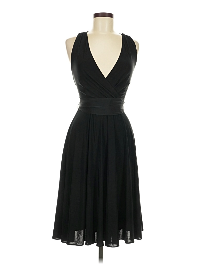 Pre-owned Dressbarn Cocktail Dress In Black