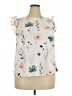 Emery Rose Ivory Sleeveless Blouse Size 2X - photo 1
