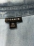 Torrid 100% Cotton Blue Long Sleeve Button-Down Shirt Size Med Plus (00) - photo 7