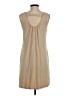 Charming Charlie Solid Tan Casual Dress Size S - photo 2