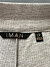IMAN Solid Gray Casual Pants Size L (petite) - photo 7