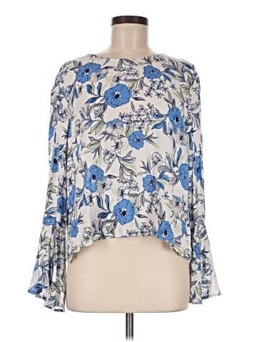 Lush 3/4 Sleeve Blouse (view 1)