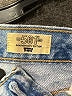 Levi's Graphic Blue Denim Shorts Size 25 waist - photo 3