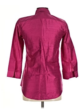Lauren by Ralph Lauren 3/4 Sleeve Silk Top (view 2)