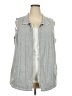 Quacker Factory Gray Sweater Vest Size 3X - photo 1