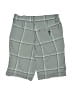 Old Navy 100% Cotton Plaid Gray Green Board Shorts Size 6R - photo 2