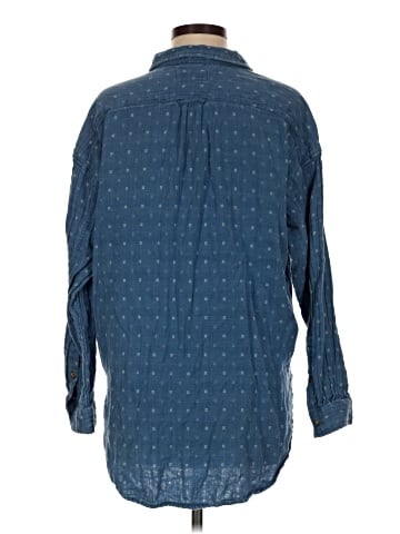 Pilcro Long Sleeve Button-Down Shirt (view 2)