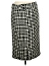 H&M Houndstooth Black Formal Skirt Size 8 - photo 2
