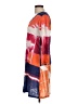 David Cline Graphic Orange Casual Dress Size L - photo 5