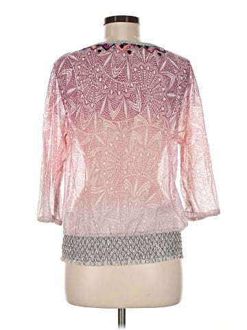Akemi + Kin 3/4 Sleeve Blouse (view 2)