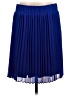 Torrid 100% Polyester Solid Blue Casual Skirt Size (00) - photo 1