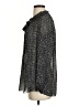 Max Studio 100% Polyester Tweed Black Long Sleeve Blouse Size S - photo 5
