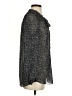 Max Studio 100% Polyester Tweed Black Long Sleeve Blouse Size S - photo 4