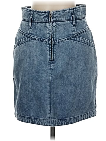 La Vie Rebecca Taylor Denim Skirt (view 2)