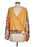 Blu Pepper Yellow Long Sleeve Blouse Size M - photo 2