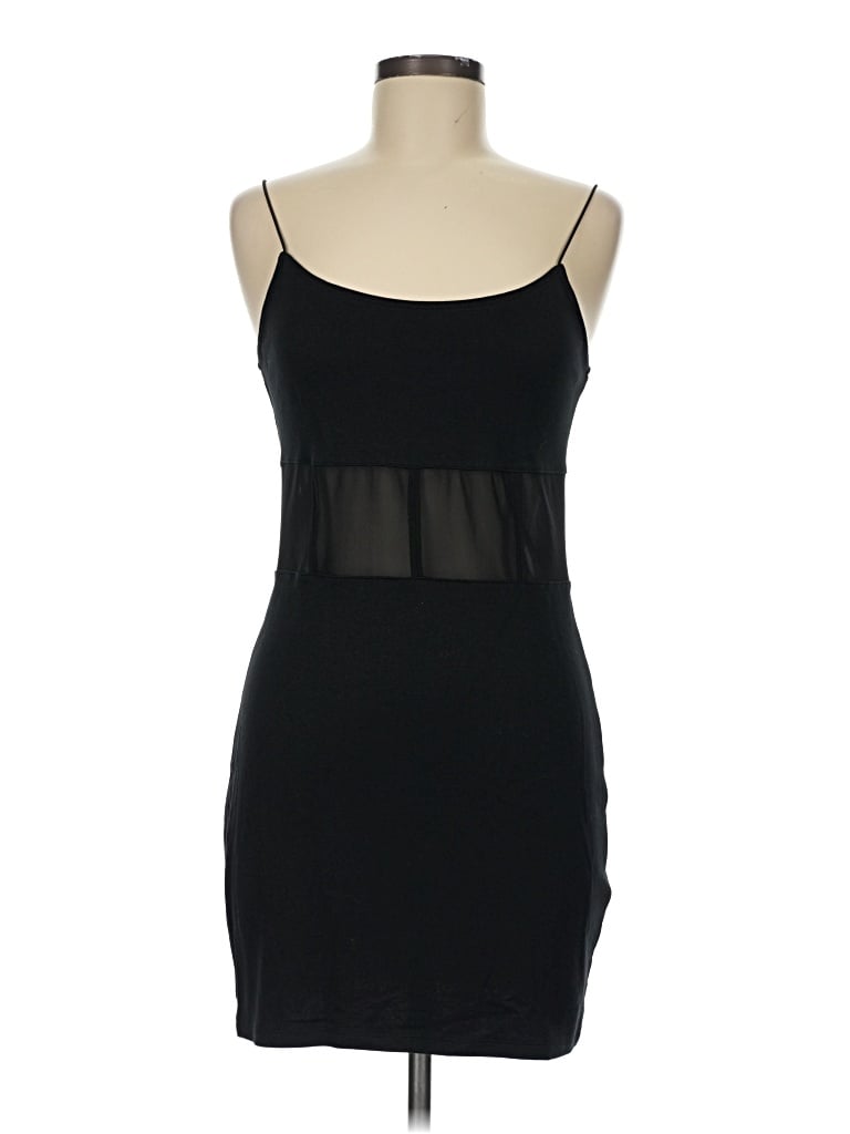 Pre-owned Divided By H&m Cocktail Dress In Black