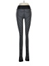 The Upside Stripes Gray Black Yoga Pants Size 6 - photo 1