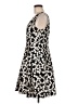 Taylor 100% Polyester Hearts Black Cocktail Dress Size 8 - photo 5