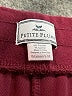 Petite Plume Burgundy Casual Pants Size Med Petite - photo 4