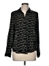 L'Agence 100% Viscose Print Black Long Sleeve Blouse Size Med (2) - photo 1
