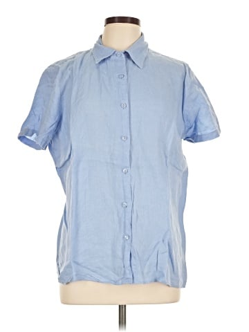L.L.Bean Short Sleeve Blouse (view 1)