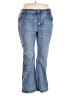 Unbranded Paisley Blue Jeans Size 4X - photo 1
