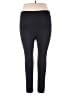 Sweet Nothings Solid Black Active Pants Size 2X - photo 2
