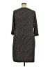 Chaps Polka Dots Black Cocktail Dress Size 20 - photo 2