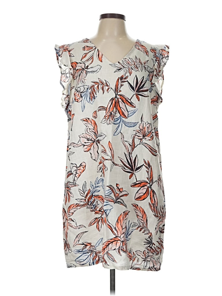 Tahari Casual Dress In Gray