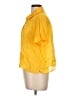 J.Crew Yellow Short Sleeve Blouse Size 12 - photo 5