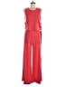 MICHAEL Michael Kors Solid Red Pink Jumpsuit Size M - photo 1