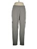 Athleta Solid Gray Cargo Pants Size 16 (tall) - photo 1