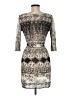 Assorted Brands Paisley Silver Cocktail Dress Size 9 - photo 2