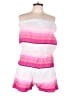 Lemlem Color Block Pink Romper Size L - photo 1