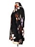 Context Floral Black Turtleneck Sweater Size L - photo 5
