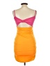Unbranded Orange Cocktail Dress Size L - photo 2