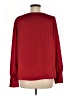 Express Outlet 100% Polyester Red Long Sleeve Blouse Size M - photo 2