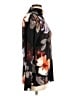 Context Floral Black Turtleneck Sweater Size L - photo 4