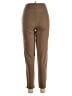 Lemite Solid Brown Casual Pants Size L - photo 2