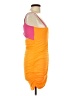 Unbranded Orange Cocktail Dress Size L - photo 4