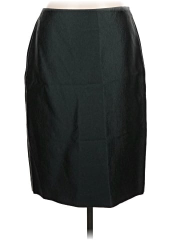 Dana Buchman Faux Leather Skirt (view 1)