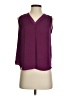 Alfani 100% Polyester Purple Sleeveless Blouse Size P (petite) - photo 1