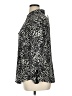 MICHAEL Michael Kors 100% Polyester Animal Print Black Long Sleeve Blouse Size 1X - photo 5