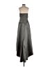 Bill Levkoff 100% Polyester Solid Gray Cocktail Dress Size 6 - photo 2