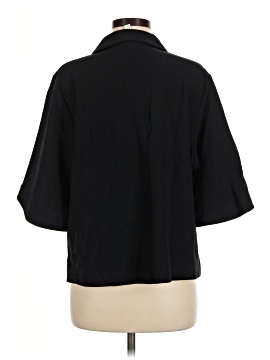 Cos 3/4 Sleeve Button-Down Shirt (view 2)