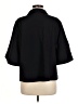 Cos Black 3/4 Sleeve Button-Down Shirt Size M - photo 2