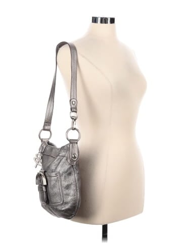 B Makowsky Leather Crossbody Bag (view 2)