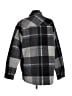 H&M 100% Polyester Gray Coat Size L - photo 2